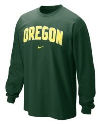 Be a part of the team in this Nike Oregon Ducks NCAA shirt. Be a part of the team in this Nike Oregon Ducks NCAA shirt.