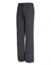 Champion Women's Eco Fleece Open Bottom Pant, Granite Heather, Large Champion Women's Eco Fleece Open Bottom Pant, Granite Heather, Large