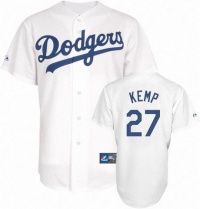 MLB Los Angeles Dodgers Matt Kemp White Home Replica Youth Jersey, White MLB Los Angeles Dodgers Matt Kemp White Home Replica Youth Jersey, White
