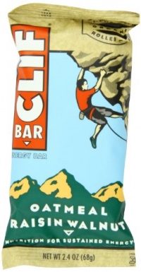 Clif Bar Energy Bar, Oatmeal Raisin Walnut, 2.4-Ounce Bars, 12 Count Clif Bar Energy Bar, Oatmeal Raisin Walnut, 2.4-Ounce Bars, 12 Count