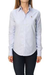 Polo Ralph Lauren Women's Slim Fit Long Sleeve Button Down Shirt-8 Polo Ralph Lauren Women's Slim Fit Long Sleeve Button Down Shirt-8