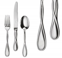 Christofle Sterling Silver Galea Serving Fork 1412-007 Christofle Sterling Silver Galea Serving Fork 1412-007