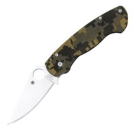 Spyderco ParaMilitary G-10 Plain Edge Knife Spyderco ParaMilitary G-10 Plain Edge Knife