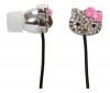 Hello Kitty Bling Earbuds - Silver (HKBL1000)
