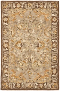 Safavieh Anatolia Collection AN558A Handmade Dark Grey and Brown Hand-Spun Wool Area Rug, 4 Feet by 6 Feet Safavieh Anatolia Collection AN558A Handmade Dark Grey and Brown Hand-Spun Wool Area Rug, 4 Feet by 6 Feet