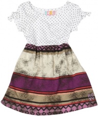Roxy Girl's 2-6X Teenie Wahine Littles Dress, Sea Salt Dots, Medium Roxy Girl's 2-6X Teenie Wahine Littles Dress, Sea Salt Dots, Medium