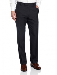 Kenneth Cole Reaction Men's Mini Herringbone Slim Fit Flat Front Dress Pant