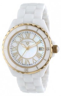 Swiss Legend Women's 20050-WWGR Karamica Collection White Ceramic Bracelet Watch Swiss Legend Women's 20050-WWGR Karamica Collection White Ceramic Bracelet Watch