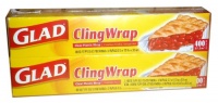 Glad Cling Plastic Wrap, 400-sq ft Roll 2PK Glad Cling Plastic Wrap, 400-sq ft Roll 2PK