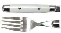 Cambridge Silversmiths Jubilee White Oval Tube 20-Piece Flatware Set, Service For 4 Cambridge Silversmiths Jubilee White Oval Tube 20-Piece Flatware Set, Service For 4