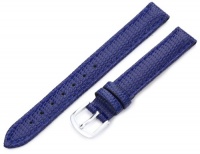 Hadley-Roma Women's LSL725RM 120 12-mm Navy Java Lizard Grain Watch Strap Hadley-Roma Women's LSL725RM 120 12-mm Navy Java Lizard Grain Watch Strap