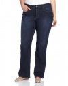 Lee Women's Plus Size Honor Comfort Fit Barely Bootcut Jean