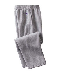 Champion Youth 9 oz., 50/50 EcoSmart(r) Open Bottom Sweatpants>L LIGHT STEEL Champion Youth 9 oz., 50/50 EcoSmart(r) Open Bottom Sweatpants>L LIGHT STEEL