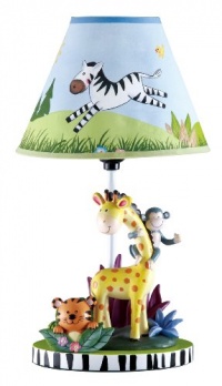 Teamson Kids Boys Table Lamp - Sunny Safari Room Collection Teamson Kids Boys Table Lamp - Sunny Safari Room Collection
