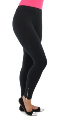 Style&co. Pants, Ankle Zipper Ruched Hem Leggings (Large, Ebony Black) Style&co. Pants, Ankle Zipper Ruched Hem Leggings (Large, Ebony Black)
