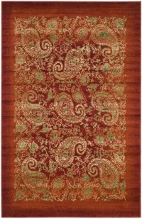 Safavieh Lyndhurst Collection LNH224B Area Rug, 5-Feet 3-Inch by 7-Feet 6-Inch, Red Safavieh Lyndhurst Collection LNH224B Area Rug, 5-Feet 3-Inch by 7-Feet 6-Inch, Red