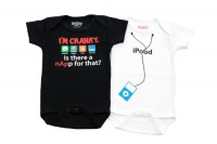 Sara Kety Black White Techno Graphics Bodysuit 2pc Set Newborn 0-6M Sara Kety Black White Techno Graphics Bodysuit 2pc Set Newborn 0-6M