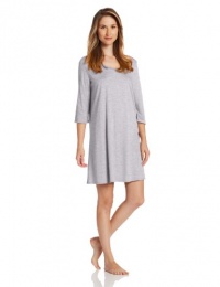 Hanro Women's Tonight 3/4 Sleeve Big Shirt Hanro Women's Tonight 3/4 Sleeve Big Shirt