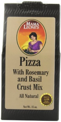 Mama Leone's Pizza Crust Mix With Rosemary & Basil, 15-Ounce Box (Pack of 4) Mama Leone's Pizza Crust Mix With Rosemary & Basil, 15-Ounce Box (Pack of 4)