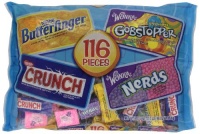 Nestle Halloween Candy, Wonka Assorted 116 Pieces, 48 Ounce Nestle Halloween Candy, Wonka Assorted 116 Pieces, 48 Ounce