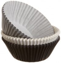 Wilton Assorted Black/White/Silver Standard Baking Cups, 75 Count Wilton Assorted Black/White/Silver Standard Baking Cups, 75 Count