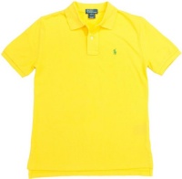 Polo Ralph Lauren Toddler Boy's Short-Sleeved Cotton Polo, Yellow, 3T Polo Ralph Lauren Toddler Boy's Short-Sleeved Cotton Polo, Yellow, 3T