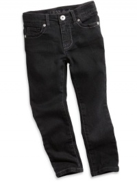 GUESS Kids Girls Little Girl Daredevil Skinny Jeans - Black, BLACK (6) GUESS Kids Girls Little Girl Daredevil Skinny Jeans - Black, BLACK (6)